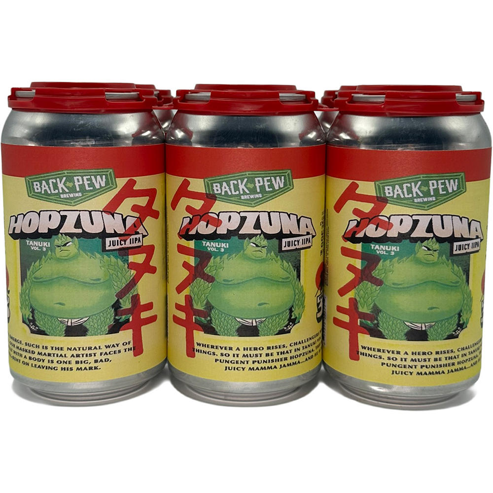 Back Pew Brewing Hazy Double IPA 6 pk Cans, 12 oz