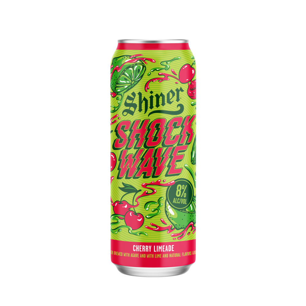 Shiner Shock Wave Cherry Limeade, 24 oz