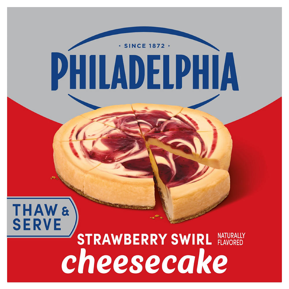Philadelphia Strawberry Swirl Cheesecake, 24 oz