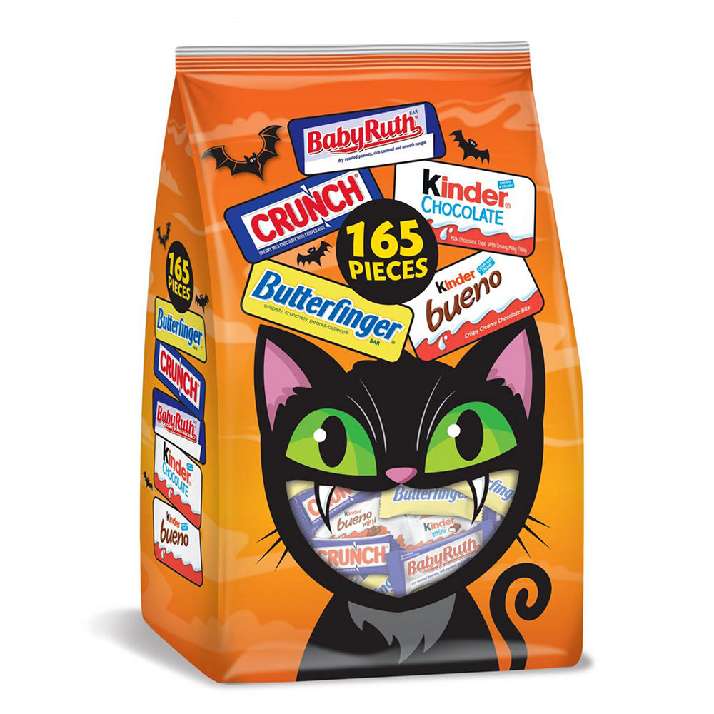 Ferrero Assorted Chocolate Halloween Candy Bag, 165 pc