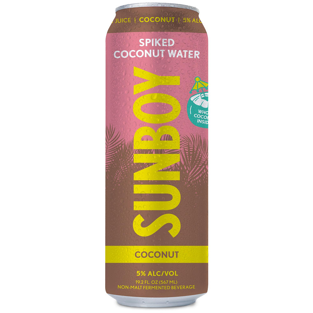 Sunboy Spiked Coconut Water - Coconut, 19.2 oz