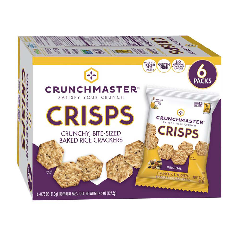 Crunchmaster Original Crisps Multi-Pack, 6 ct