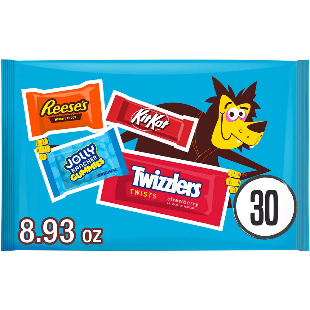 Hershey's Assorted Halloween Candy Variety Bag, 30 pc