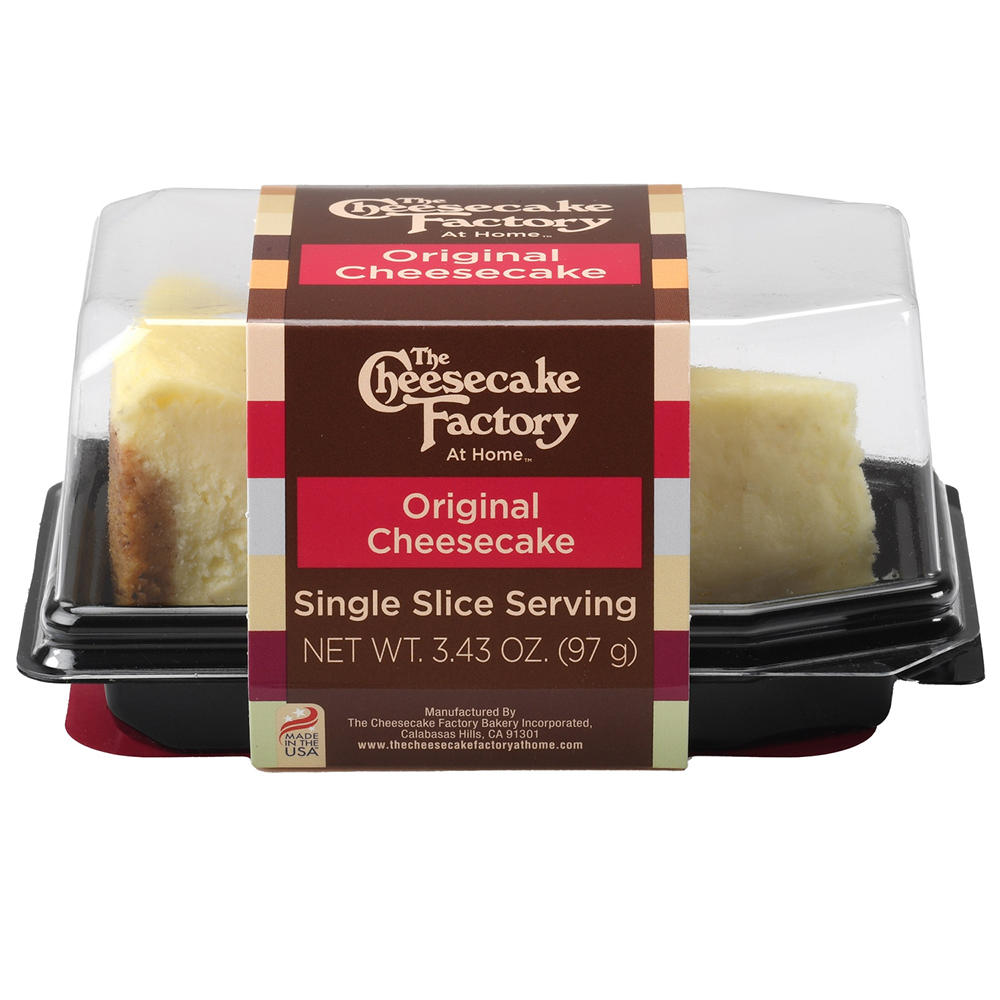 The Cheesecake Factory Original Cheesecake Single Slice, 3.43 oz