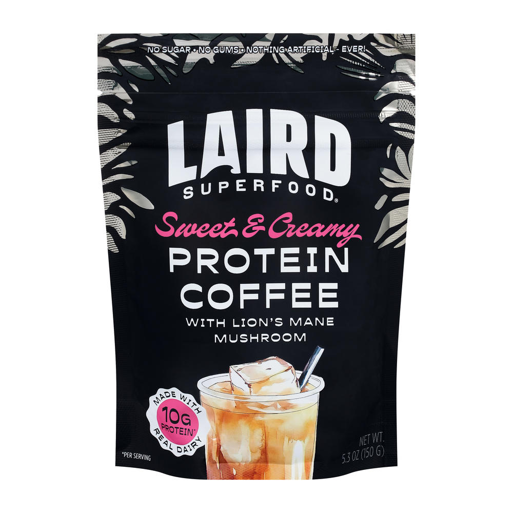 Laird Superfood 10g Protein Coffee Sweet & Creamy, 5.3 oz
