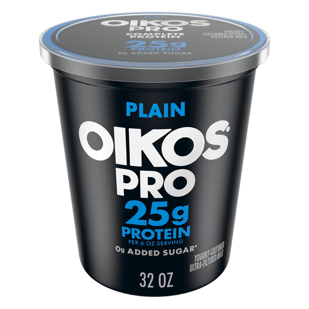Oikos Pro 25g Protein Yogurt - Plain, 32 oz