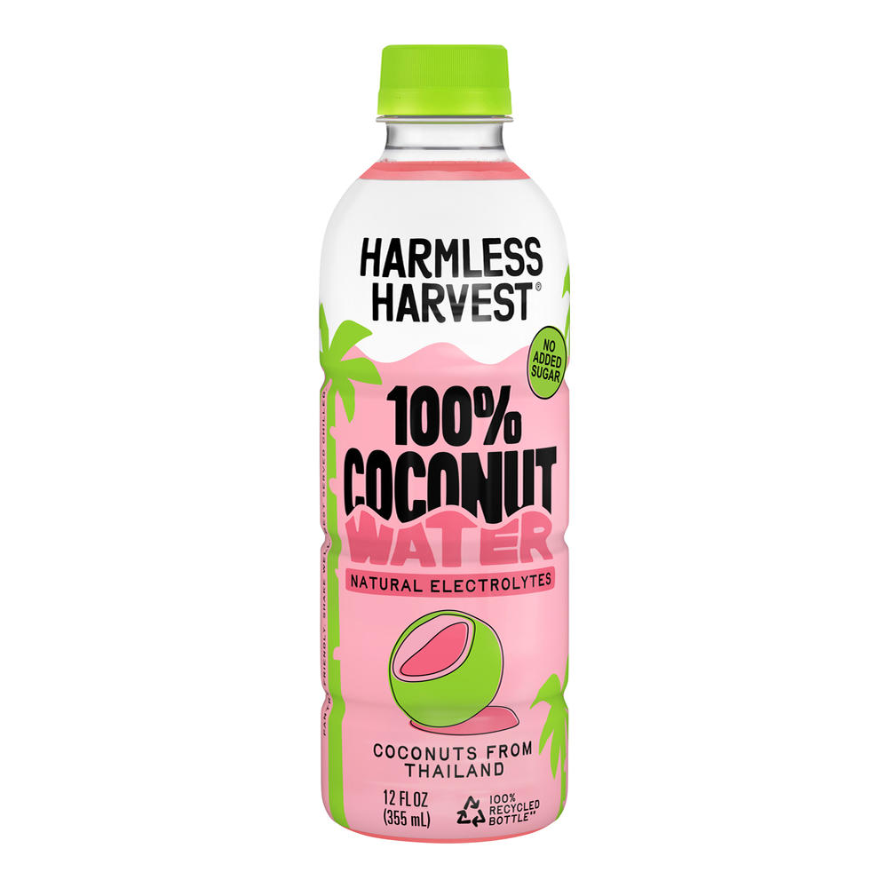 Harmless Harvest No Added Sugar 100% Coconut Water, 12 fl oz