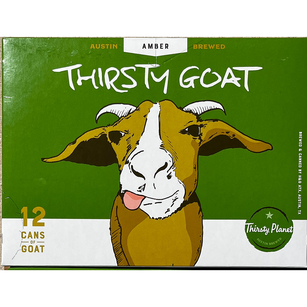 Thirsty Planet Thirsty Goat Amber Ale 12 pk Cans, 12 oz