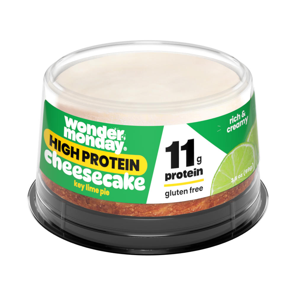 Wonder Monday Key Lime Pie High Protein Cheesecake, 3.5 oz