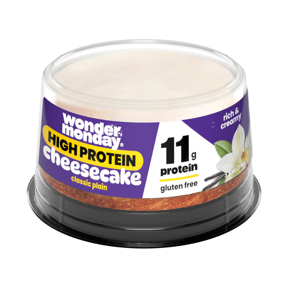 Wonder Monday Classic Plain High Protein Cheesecake, 3.5 oz