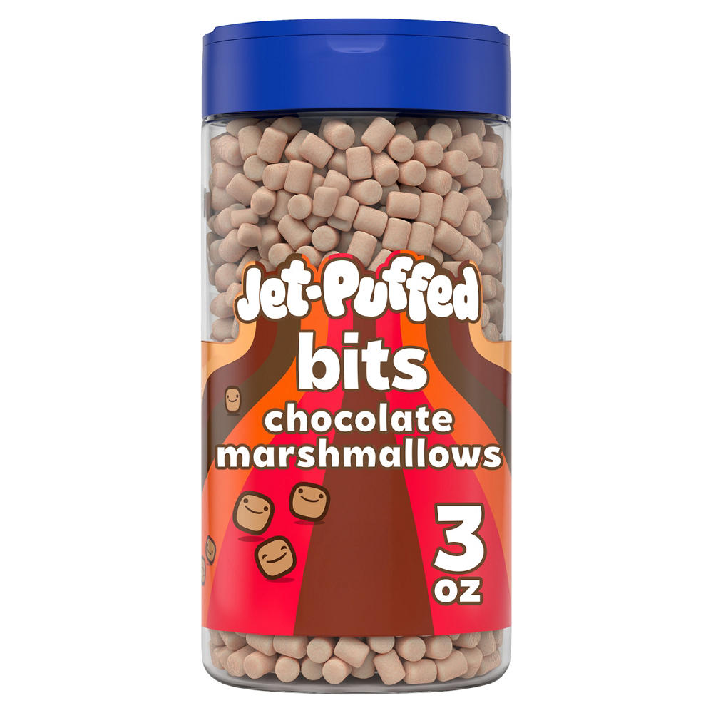 Jet-Puffed Chocolate Marshmallows Bits , 3 oz