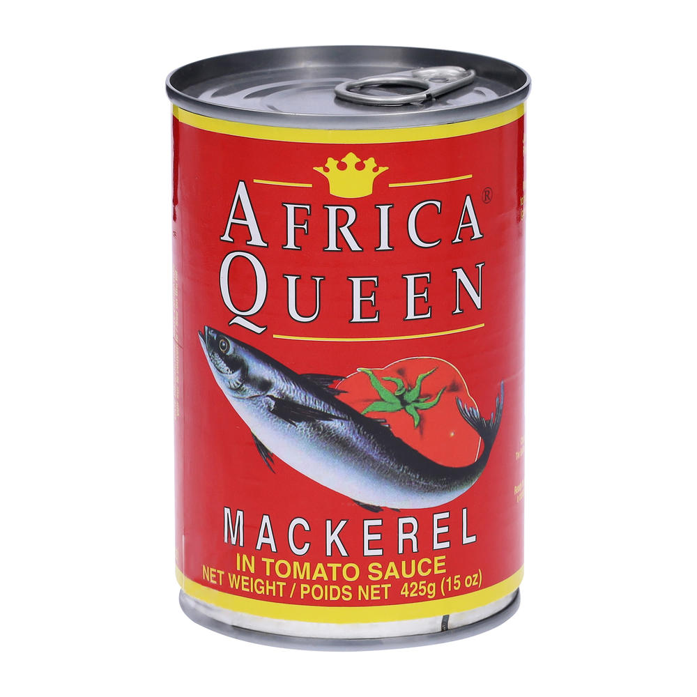 Africa Queen Mackerel in Tomato Sauce, 15 oz