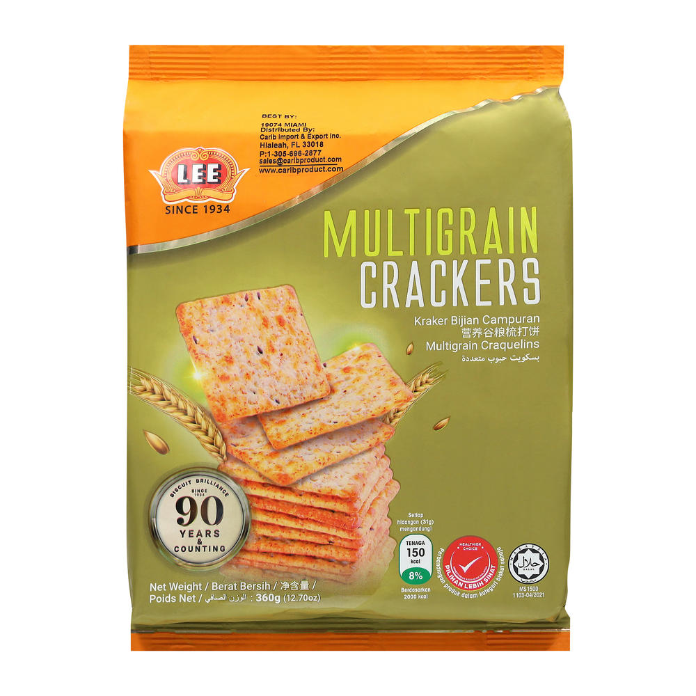 Lee Multigrain Crackers, 12.7 oz