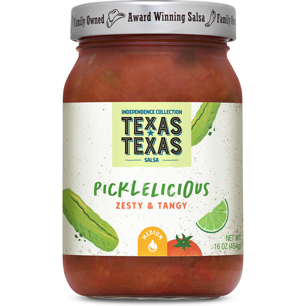 Texas Texas Picklelicious Salsa , 16 oz