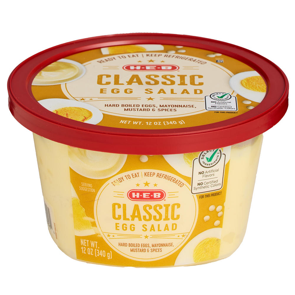 H-E-B Classic Egg Salad, 12 oz