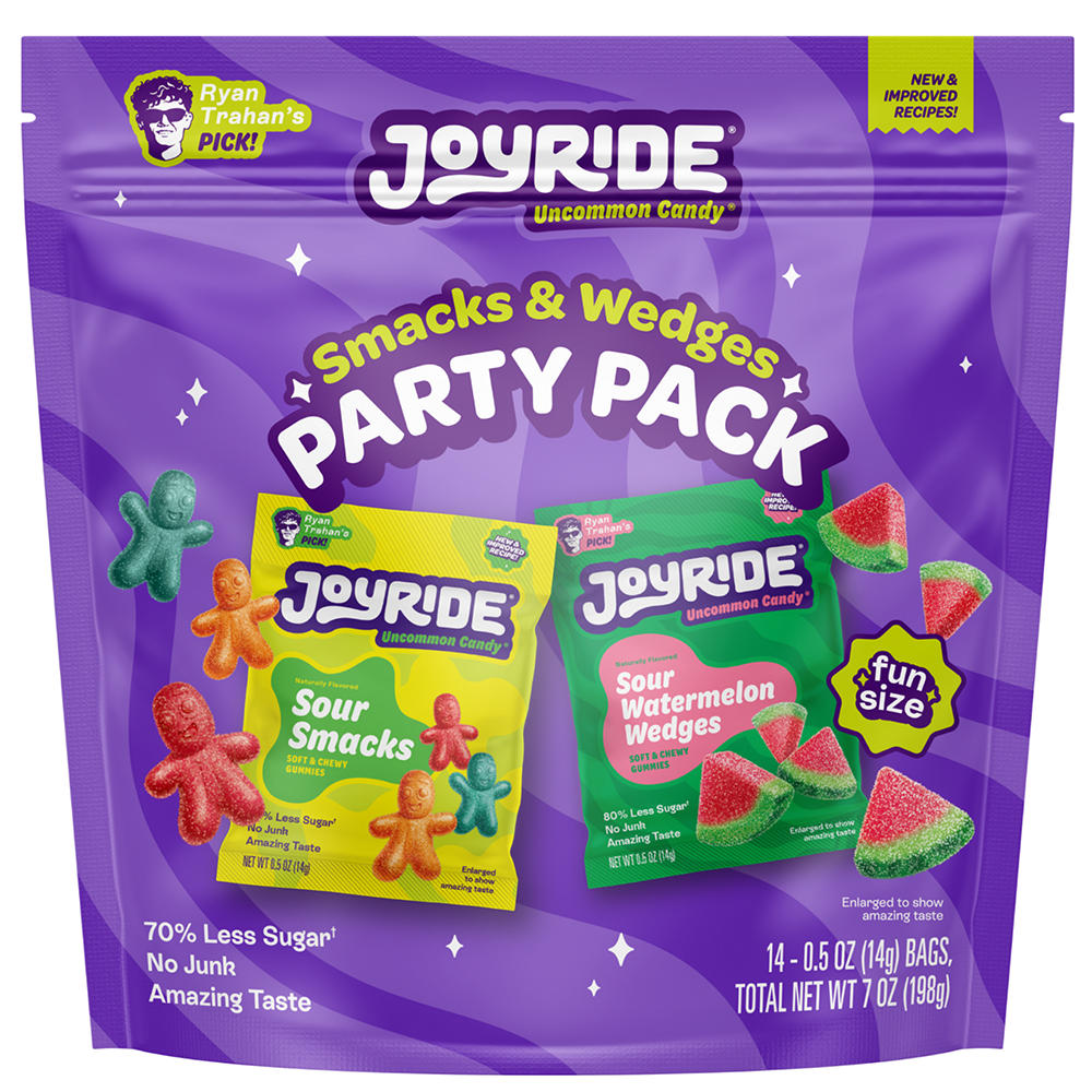 Joyride Smacks & Wedges Party Pack, 14 ct
