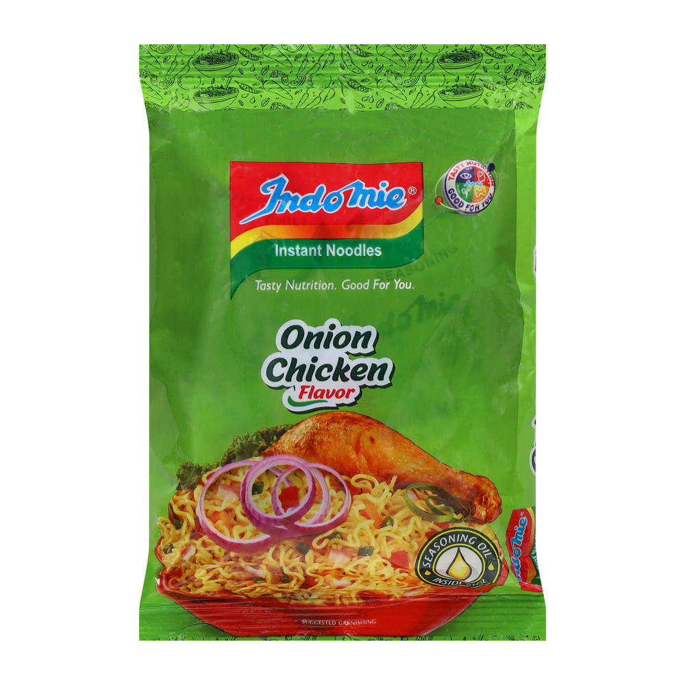 Indomie Onion Chicken Flavor Instant Noodles, 2.47 oz