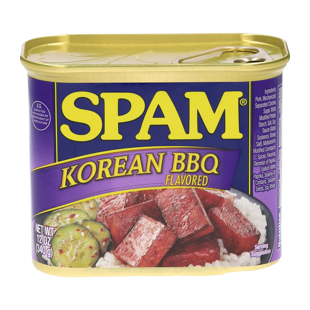Spam Korean BBQ Luncheon Loaf, 12 oz