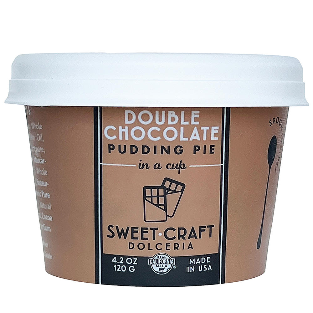 Sweet Craft Dolceria Double Chocolate Pudding Pie, 4.2 oz