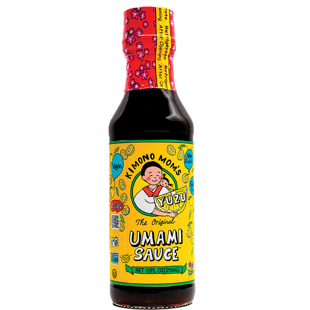 San-J x Kimono Mom's Umami Sauce - Yuzu, 10 oz