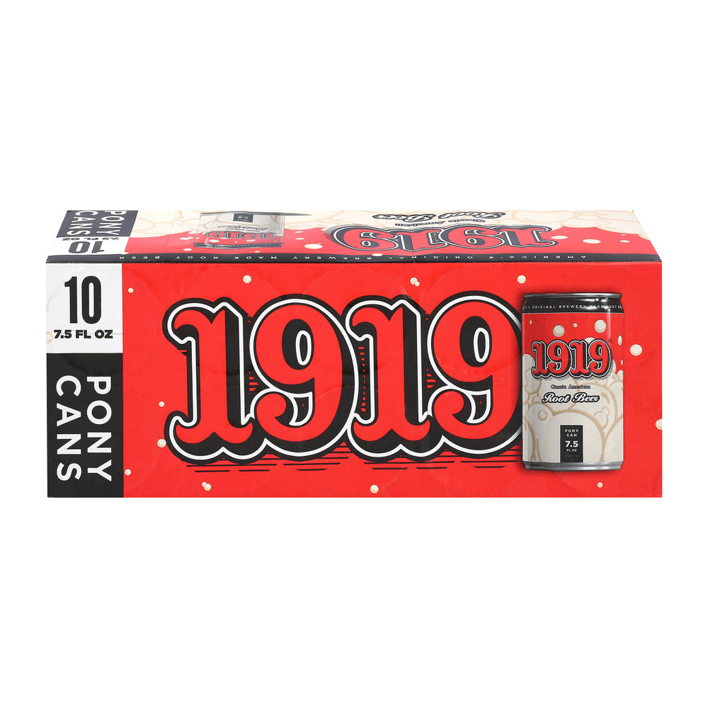 1919 Root Beer 10 pk Mini Cans, 7.5 oz