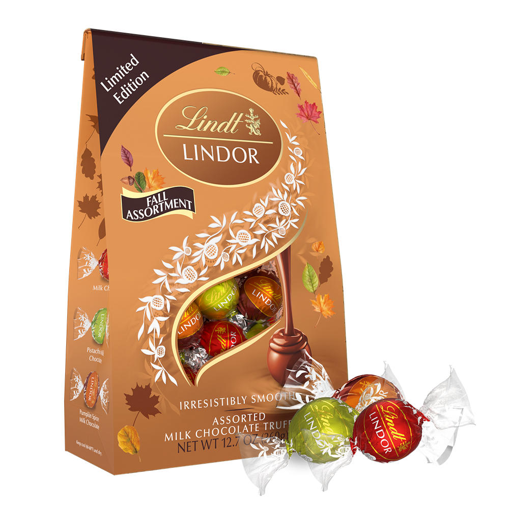Lindt Lindor Fall Assortment Bag, 12.7 oz