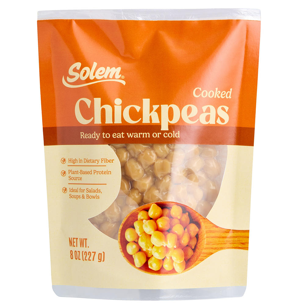 Solem Cooked Chickpeas, 8 oz