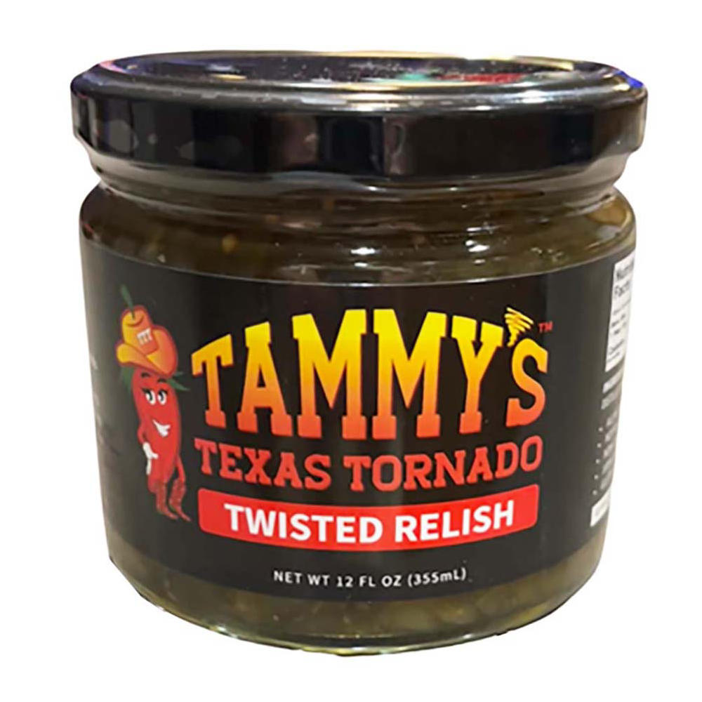 Tammy's Texas Tornado Twisted Relish, 12 oz