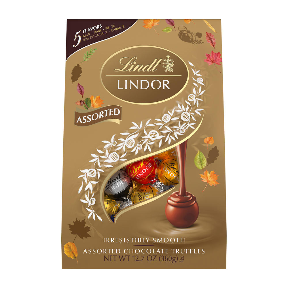 Lindt Lindor Assorted Chocolate Truffles, 12.7 oz