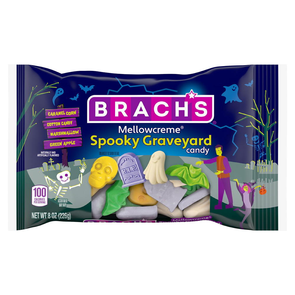 Brach's Mellowcreme Spooky Graveyard Candy, 8 oz