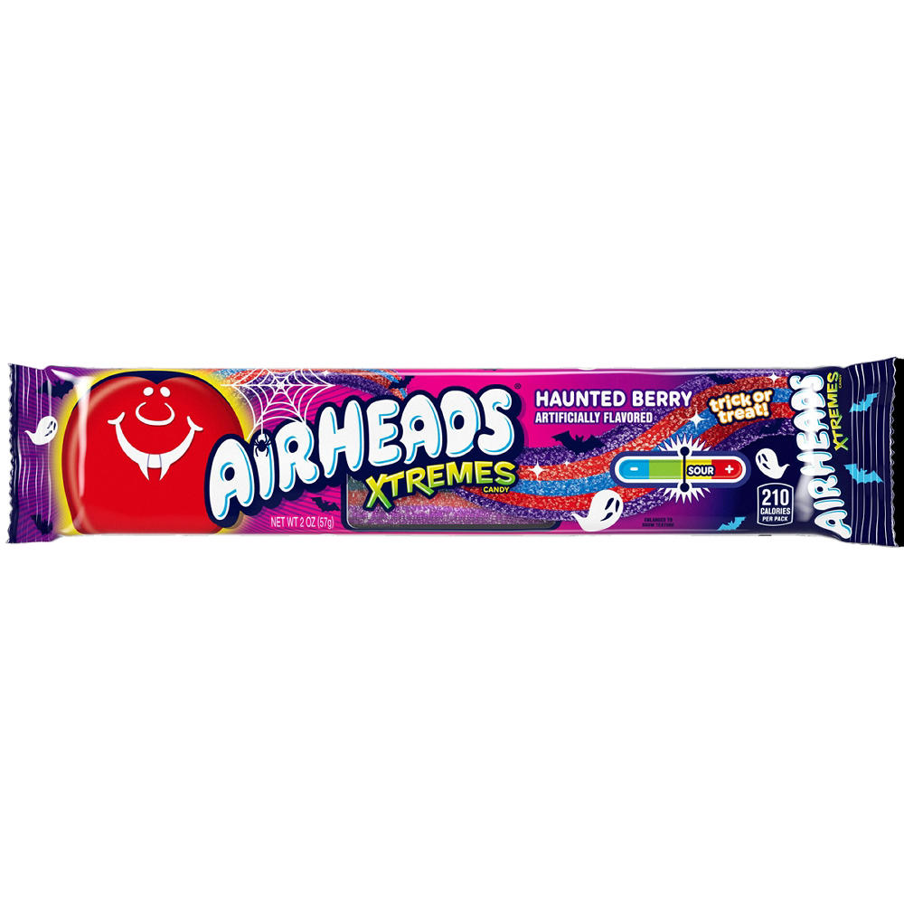 Airheads Xtremes Haunted Berry Belts, 2 oz