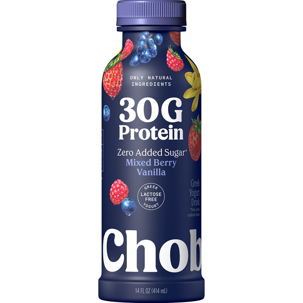Chobani Protein Drink - Mixed Berry Vanilla, 14 oz