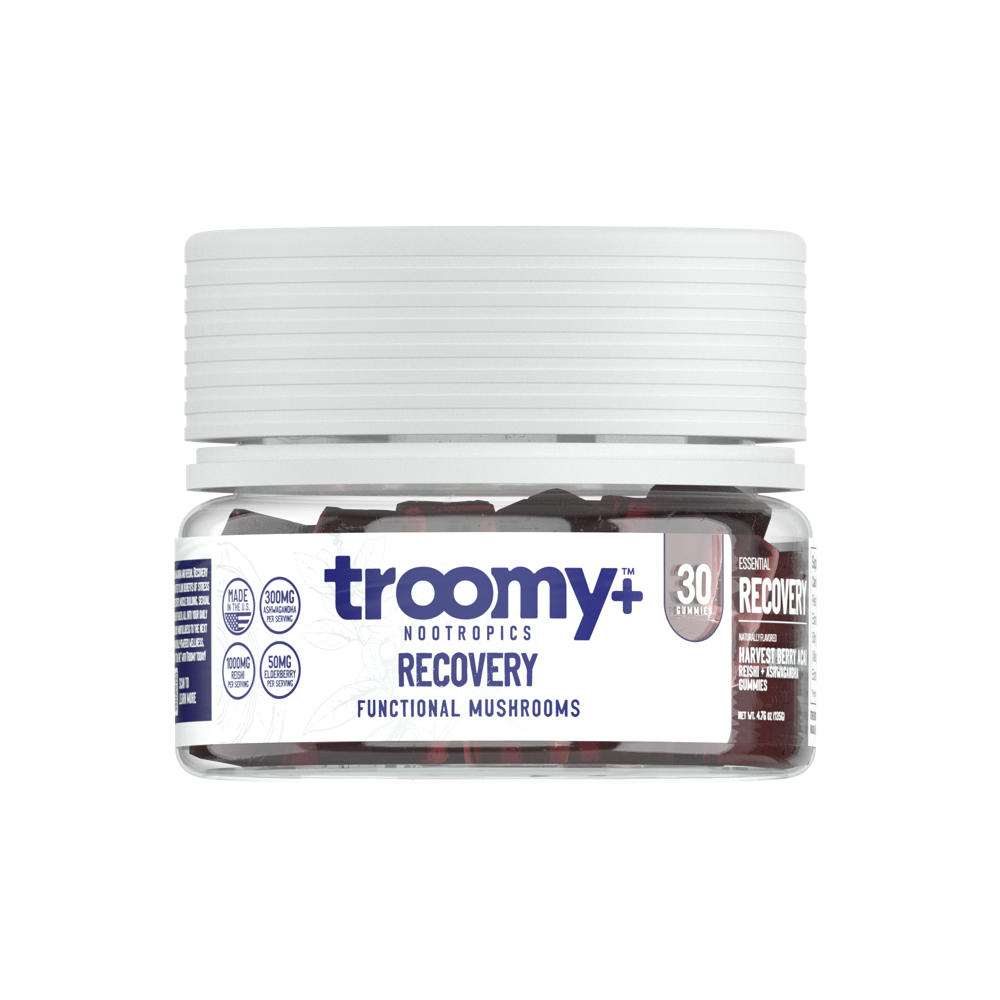 Troomy Nootropics Recovery Gummies, 30 ct