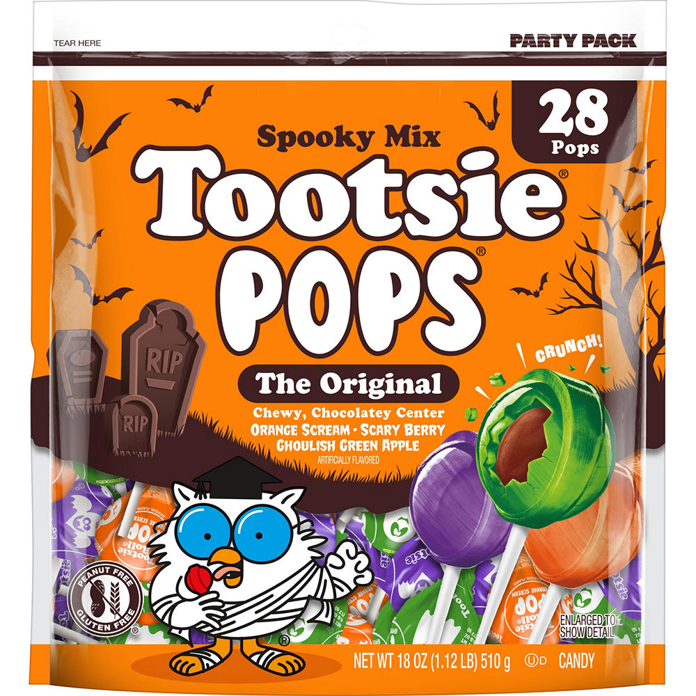 Tootsie Pops The Original Spooky Ones Party Pack, 28 pc
