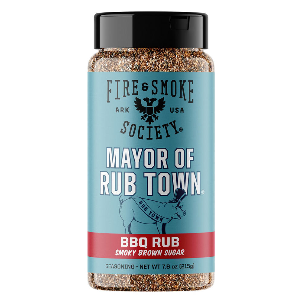 Fire & Smoke Society Mayor Of Rub Town Smoky Brown Sugar, 7.6 oz