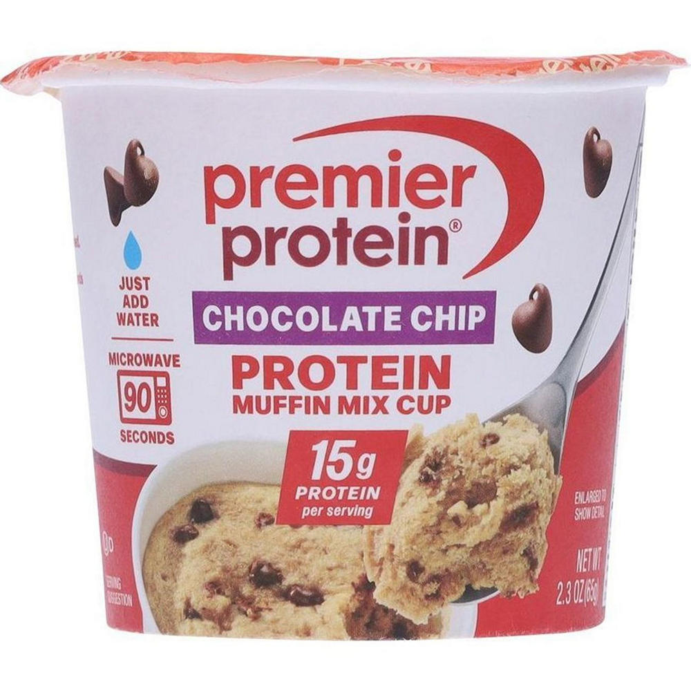 Premier Protein 15g Protein Muffin Mix Cup - Chocolate Chip, 2.3 oz