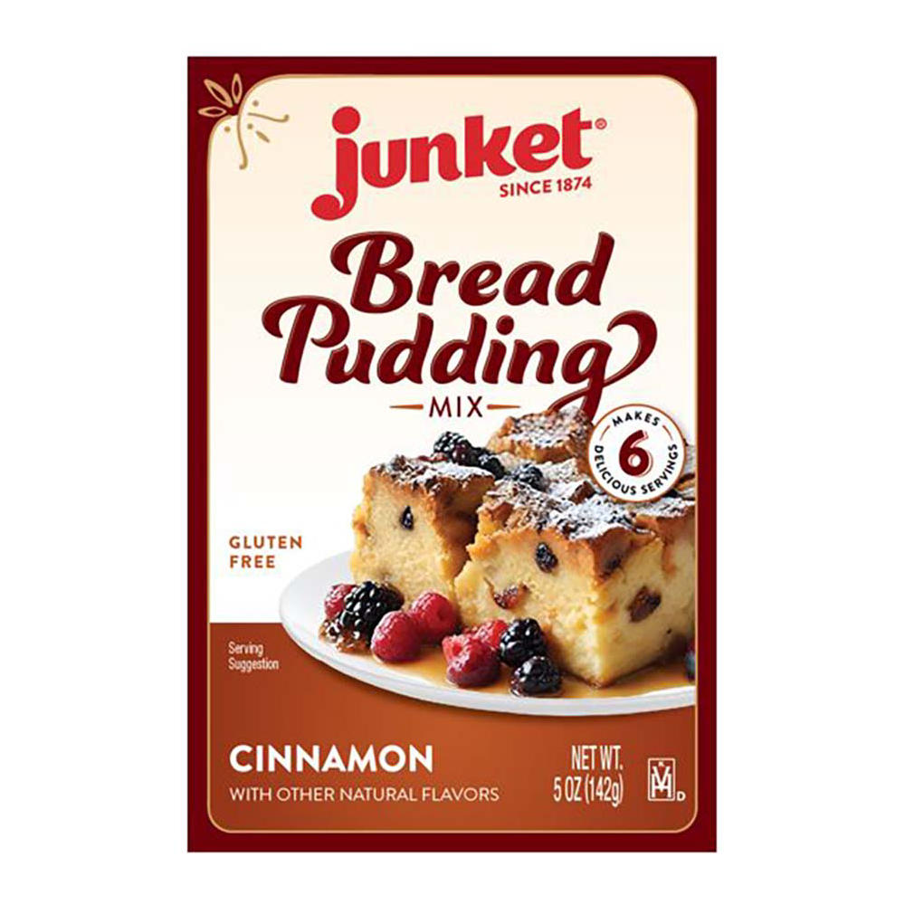 Junket Bread Pudding Mix - Cinnamon, 5 oz
