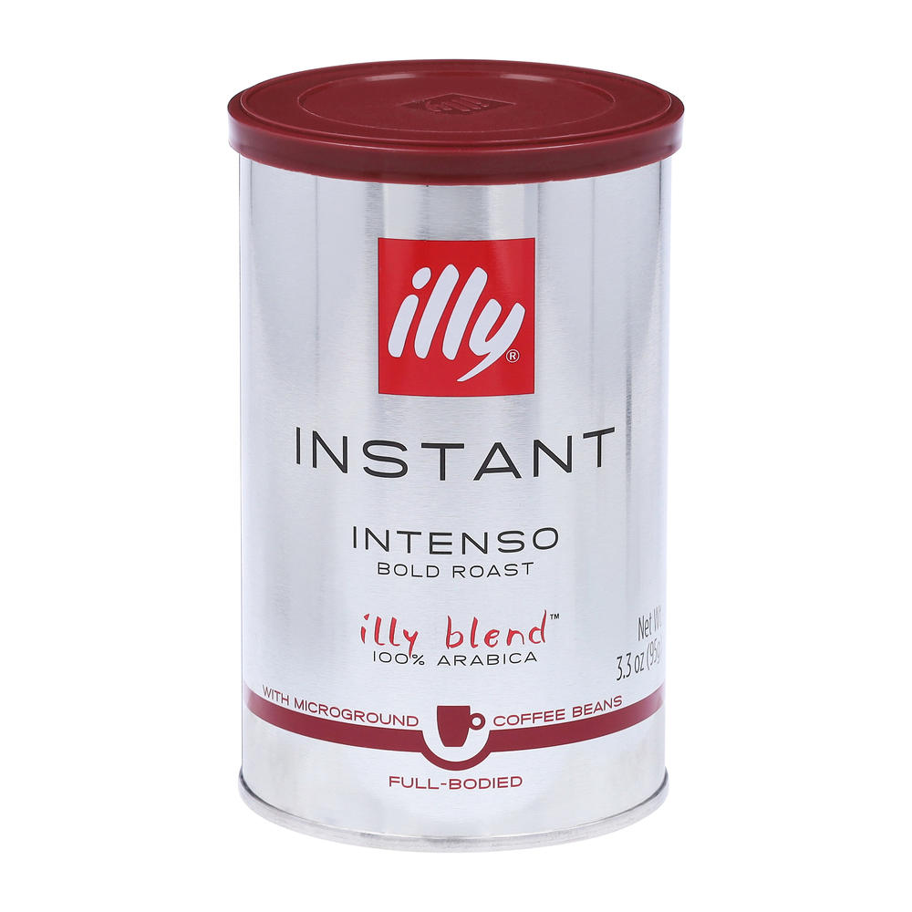 illy Intenso Bold Roast Instant Coffee, 3.3 oz