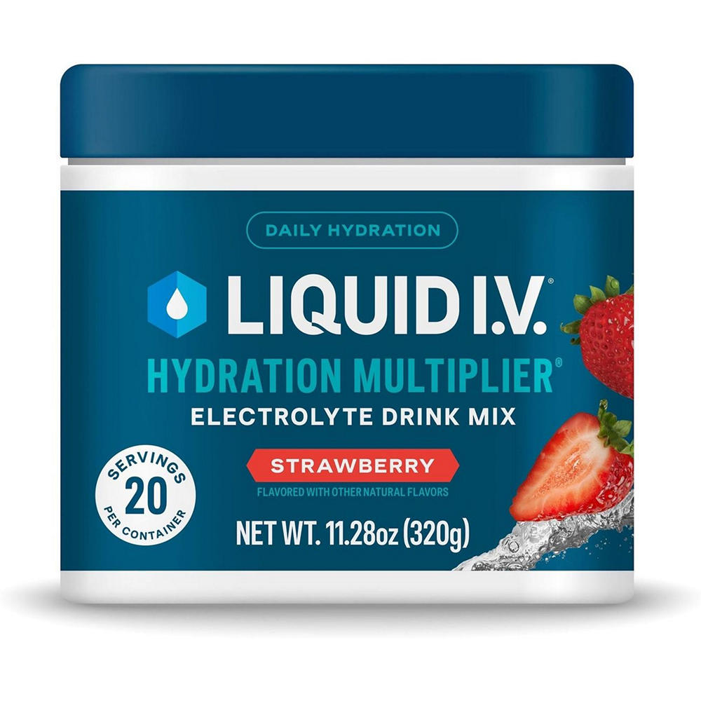 Liquid I.V. Hydration Multiplier Electrolyte Drink Mix - Strawberry, 11.28 oz