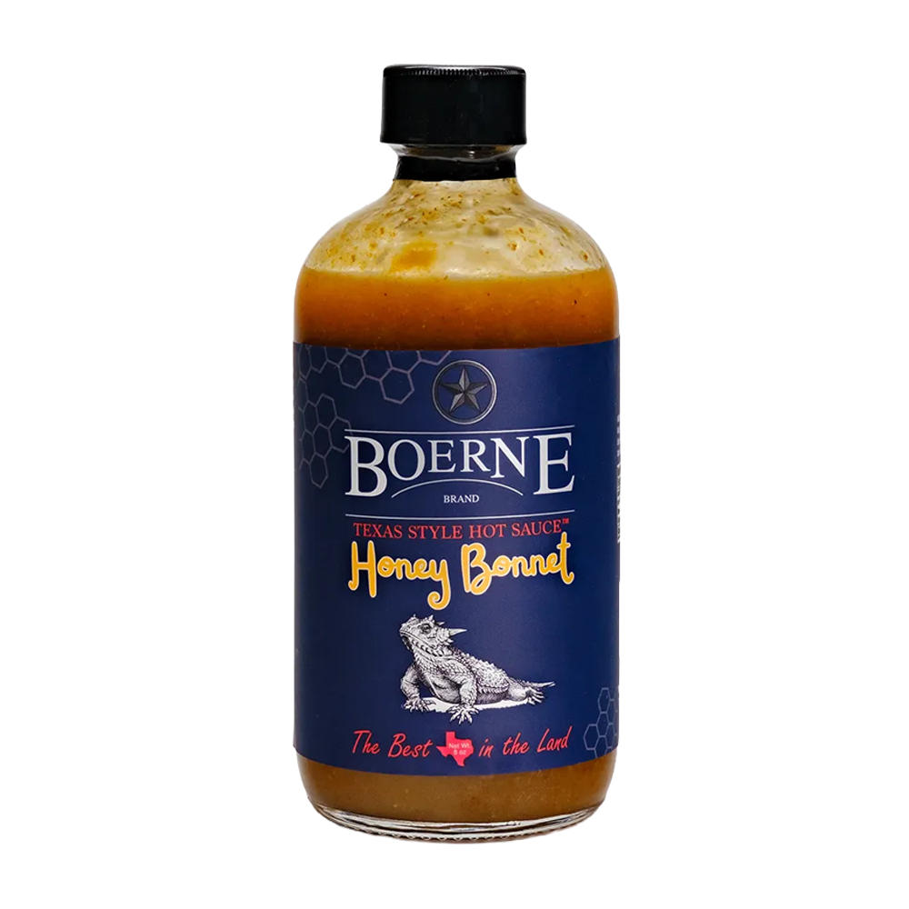 Boerne Texas Style Hot Sauce - Honey Bonnet, 8 oz