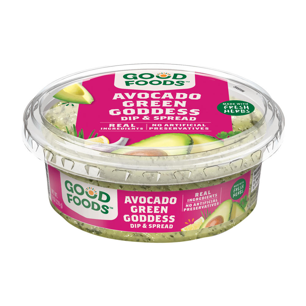 Good Foods Avocado Green Goddess Dip & Spread, 8 oz