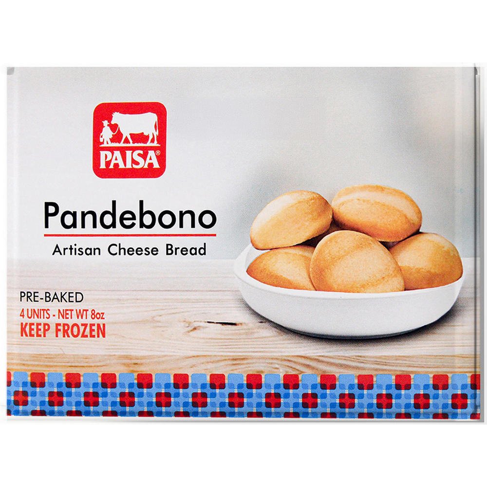 PAISA Pre-Baked Colombian Pandebono, 4 ct