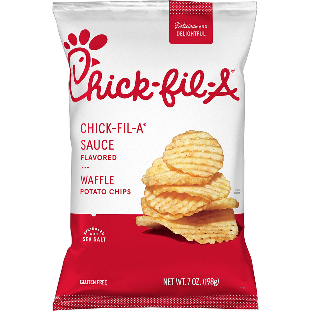 Chick-fil-A Sauce Waffle Potato Chips, 7 oz