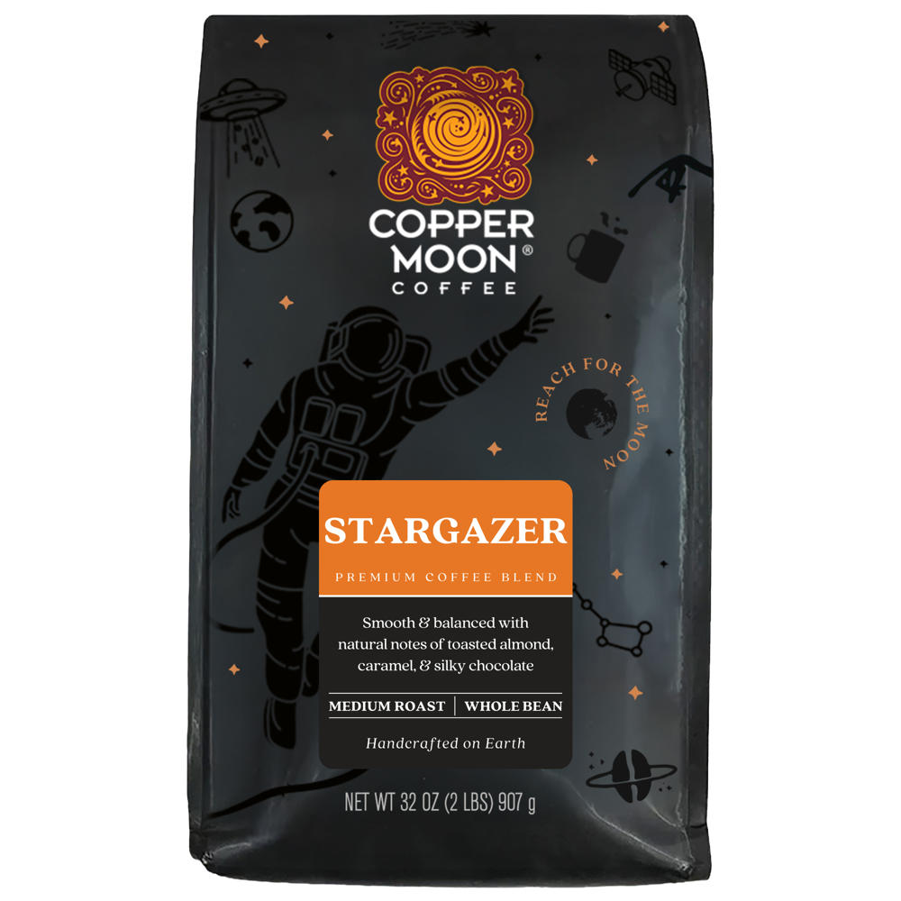 Copper Moon Stargazer Medium Roast Whole Bean Coffee, 32 oz