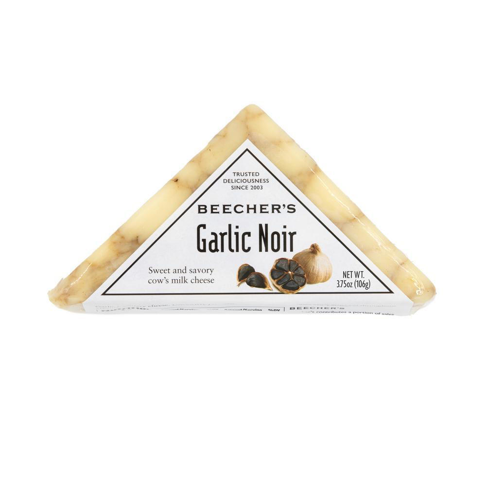 Beecher's Garlic Noir Cheese, 3.75 oz