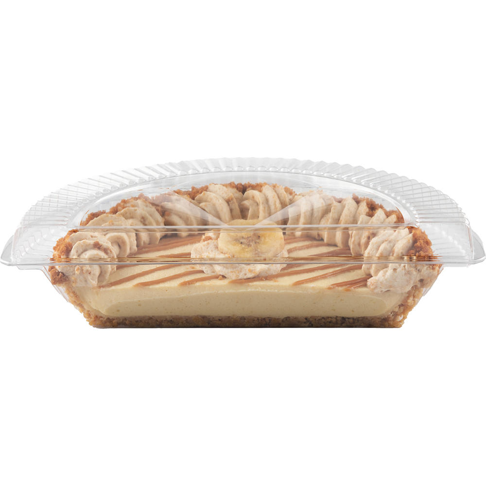 H-E-B Bakery Banana Crème Cold Half Pie with Biscoff Cookie Pieces