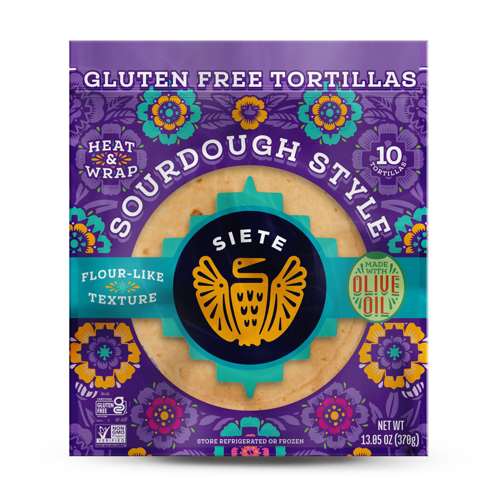 Siete Gluten Free Sourdough Style Tortillas, 10 ct
