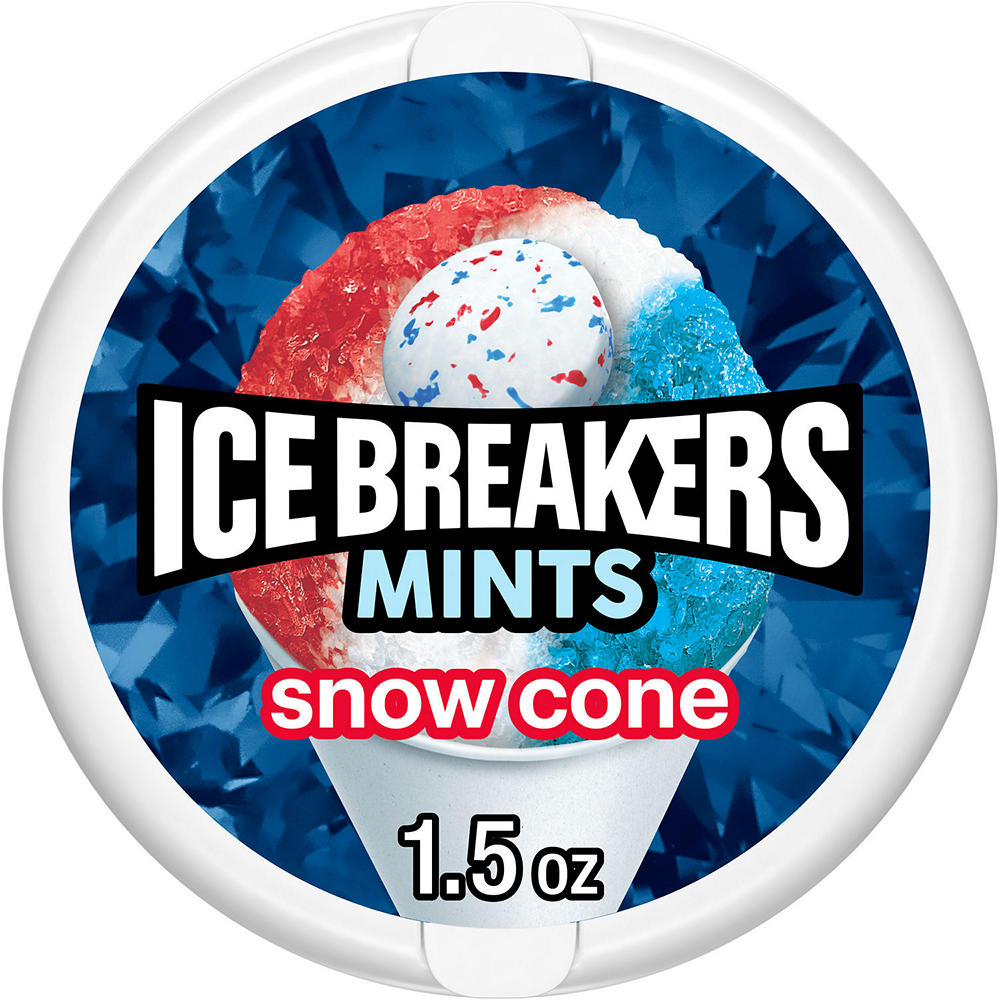 Ice Breakers Snow Cone Sugar Free Mints, 1.5 OZ