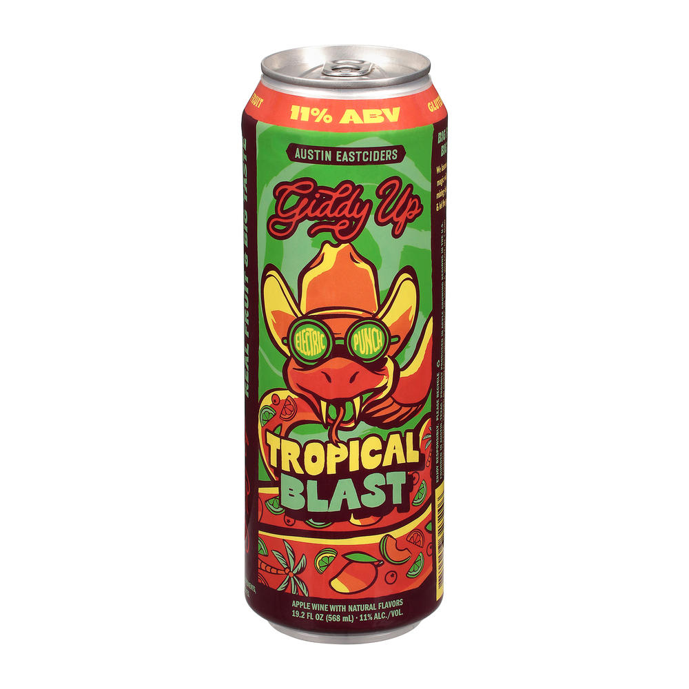 Austin Eastciders Giddy Up Tropical Blast Cider, 19.2 oz