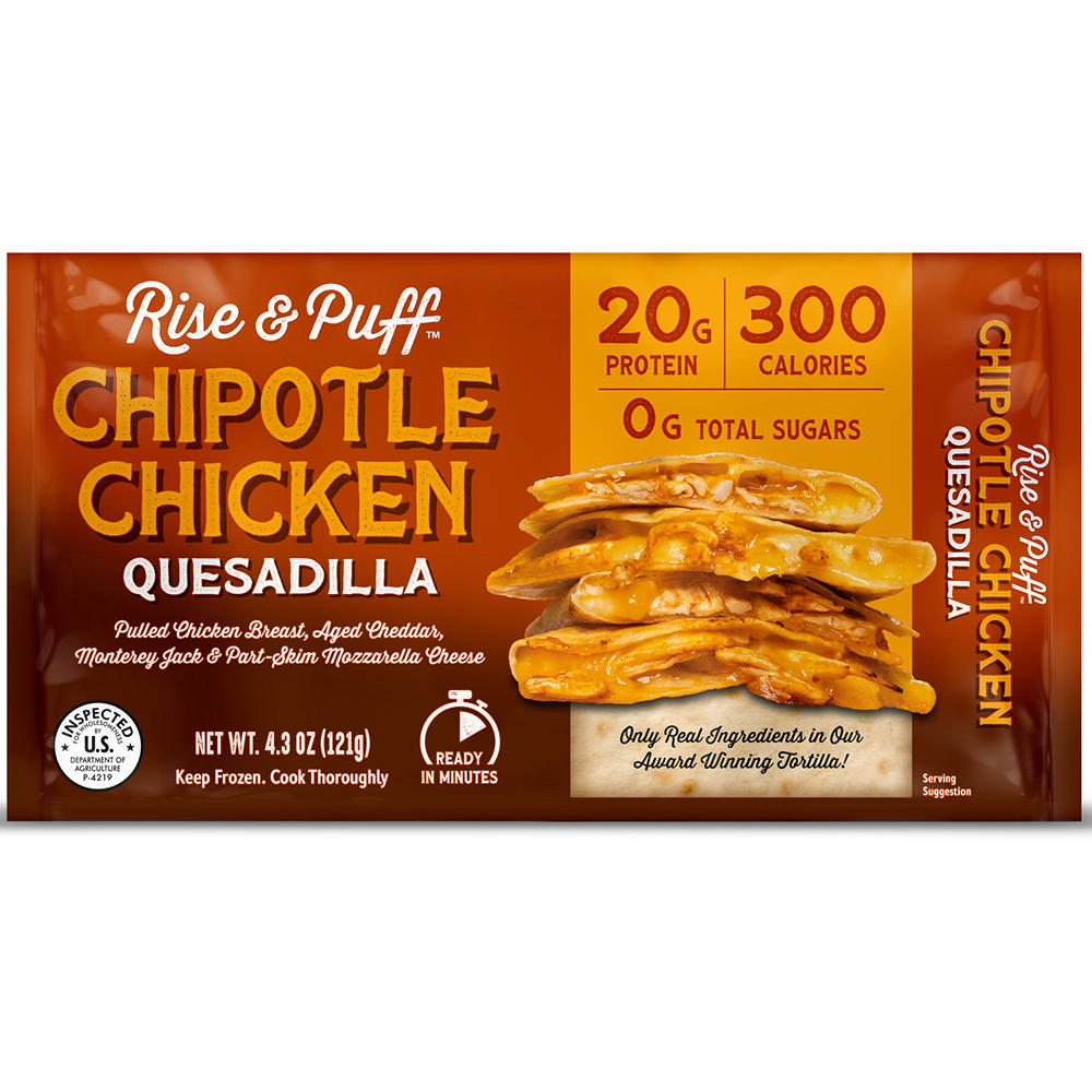 Rise & Puff Chipotle Chicken Quesadilla, 4.3 oz
